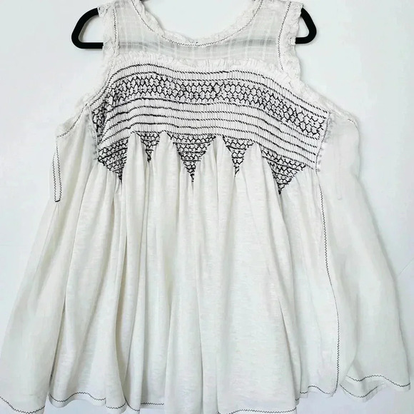 Free People Sea Breeze Flowy Tunic Top - Picture 3 of 8